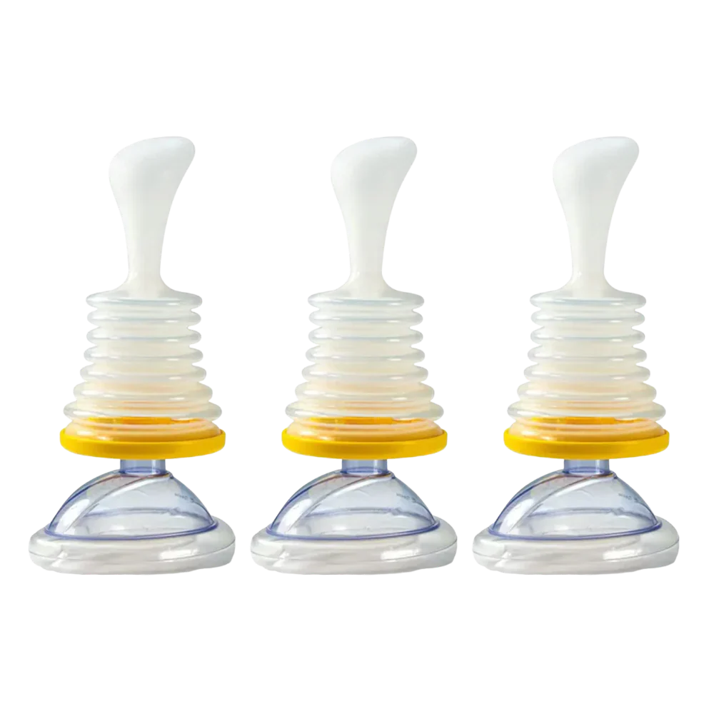 3x Anti-choking device